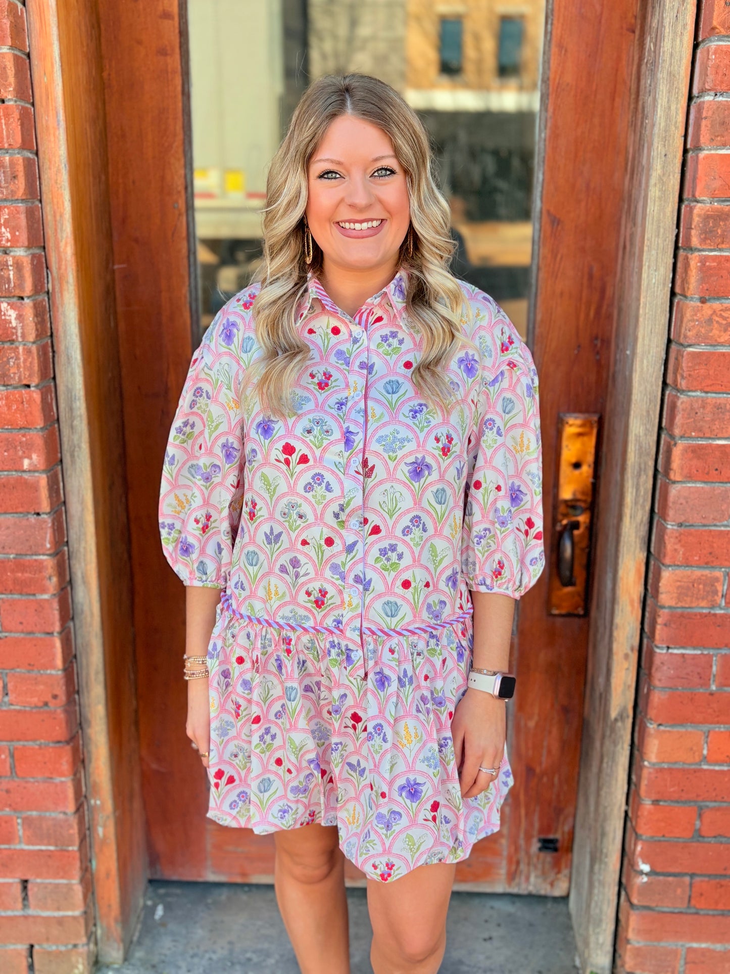 Floral Bubble Dress