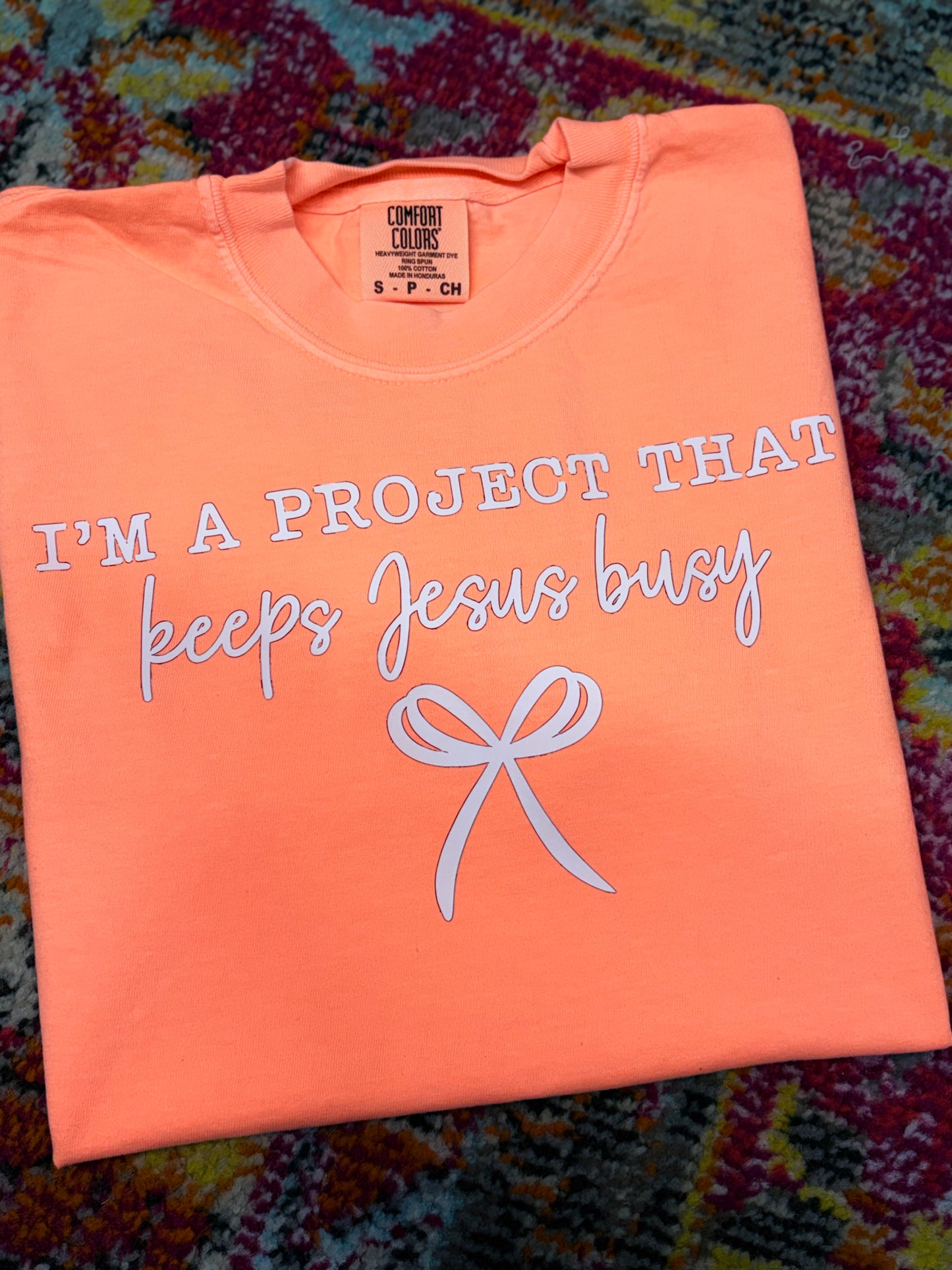 I'm a Project That Keeps Jesus Busy