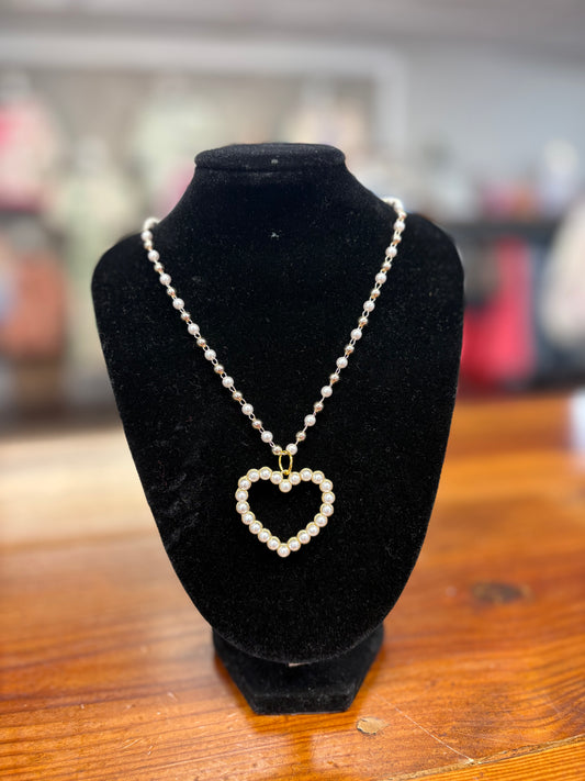 The Darling Pearl Heart
