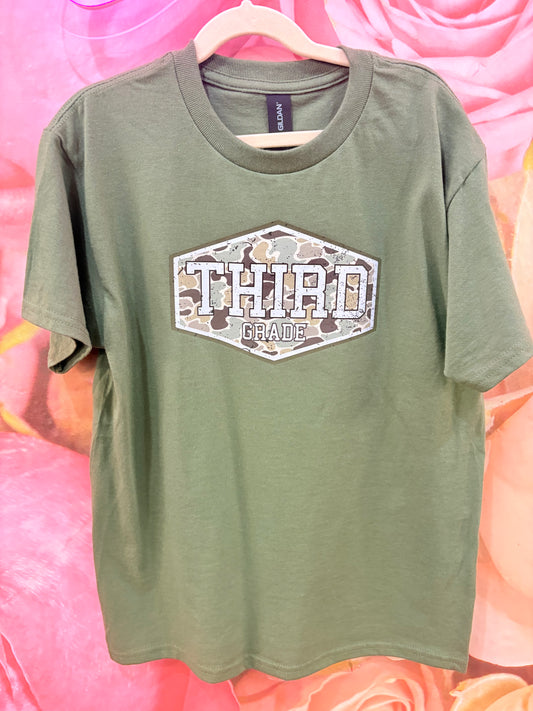 Boys Third Grade Tee
