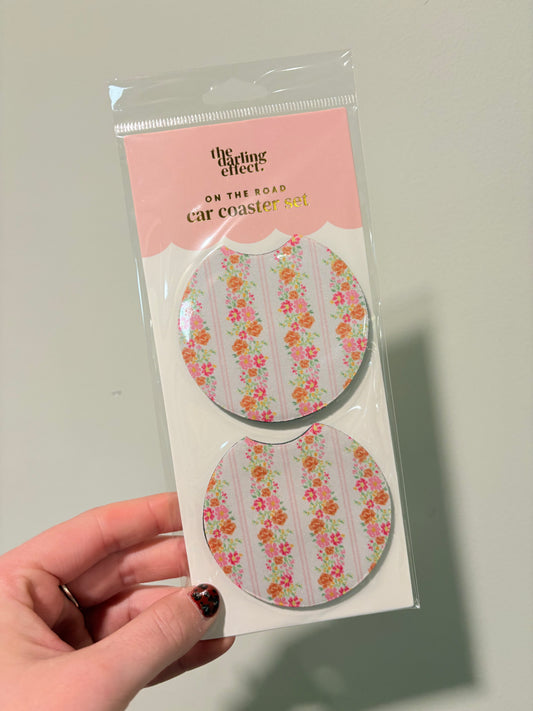 On the Road Car Coaster- Petal