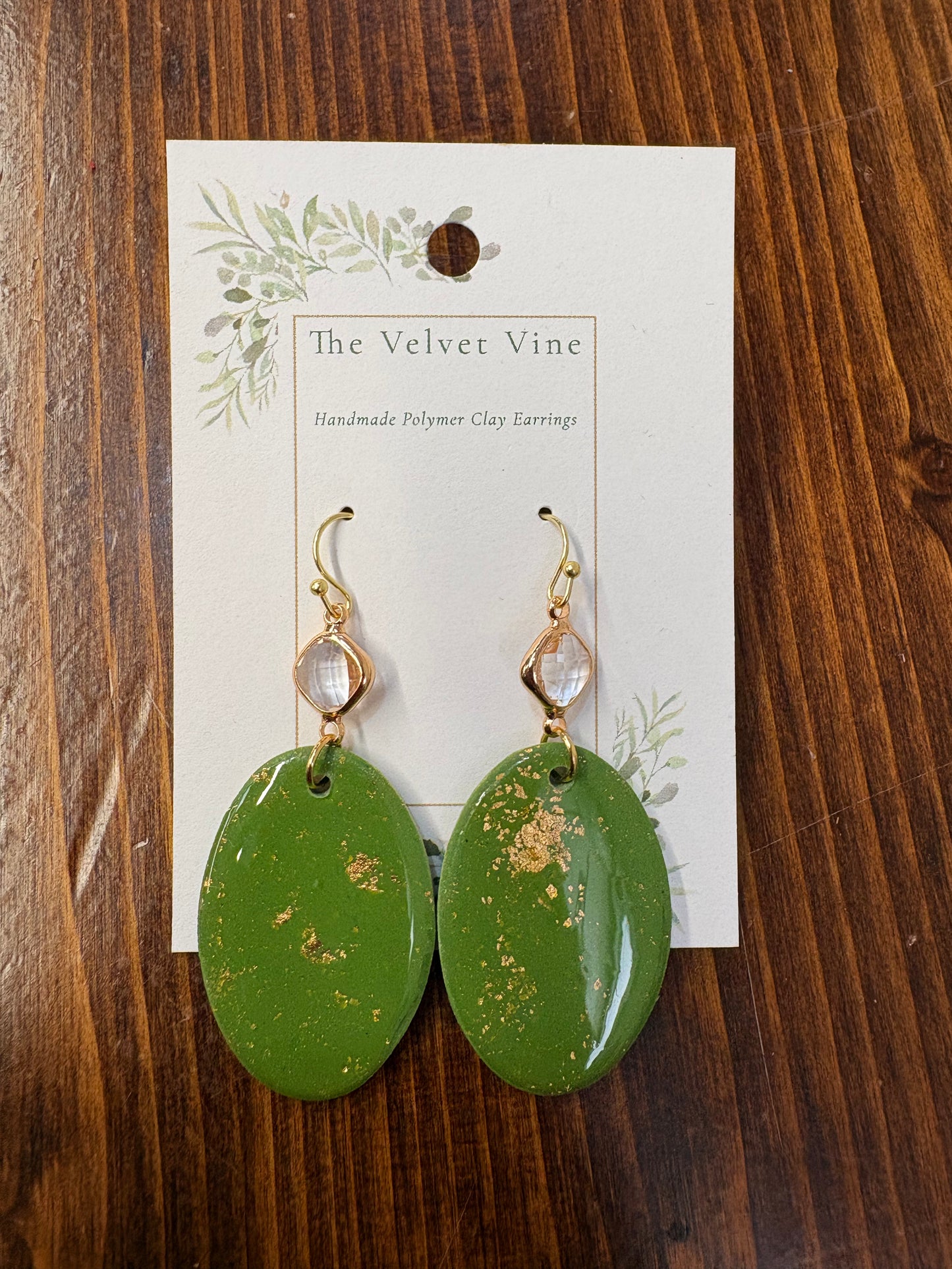 Emerald Glow Earrings