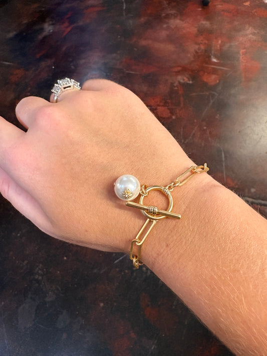 Pearl Link Bracelet