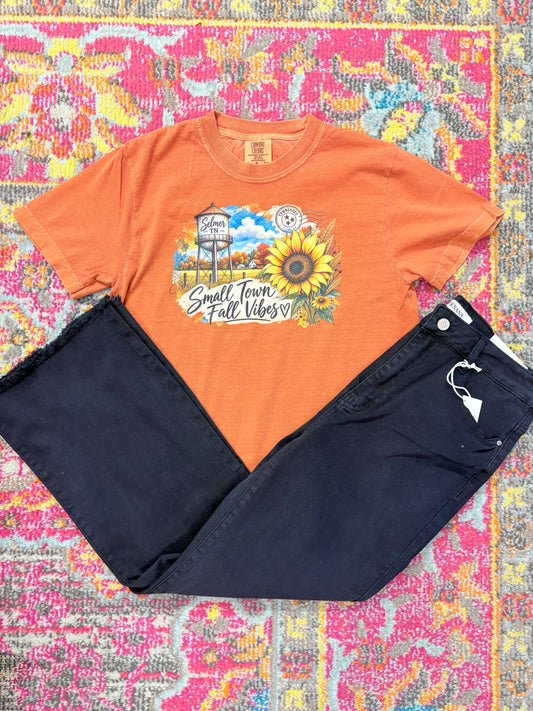 Small Town Fall Vibes Tee - Selmer, TN