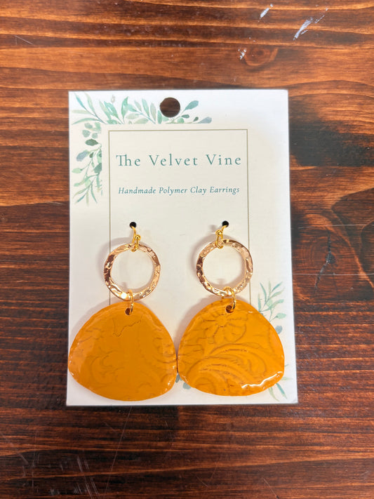 Golden Harvest Teardrop Earrings