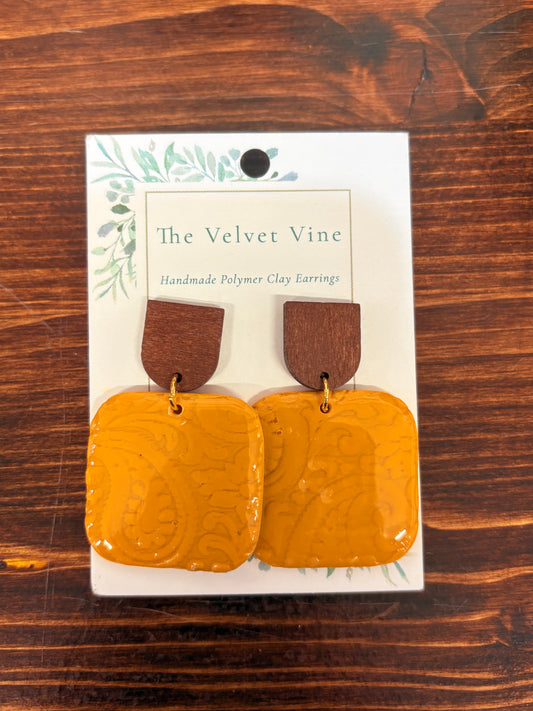 Autumn Woods Statement Earrings