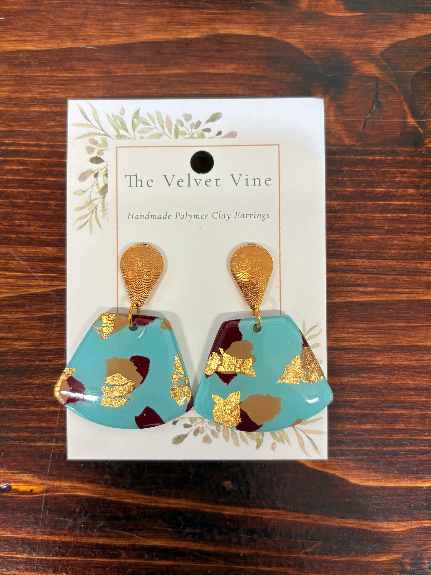 Turquoise Treasure Statement Earrings