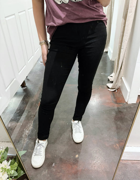 Black Stretchy Skinny Jeans