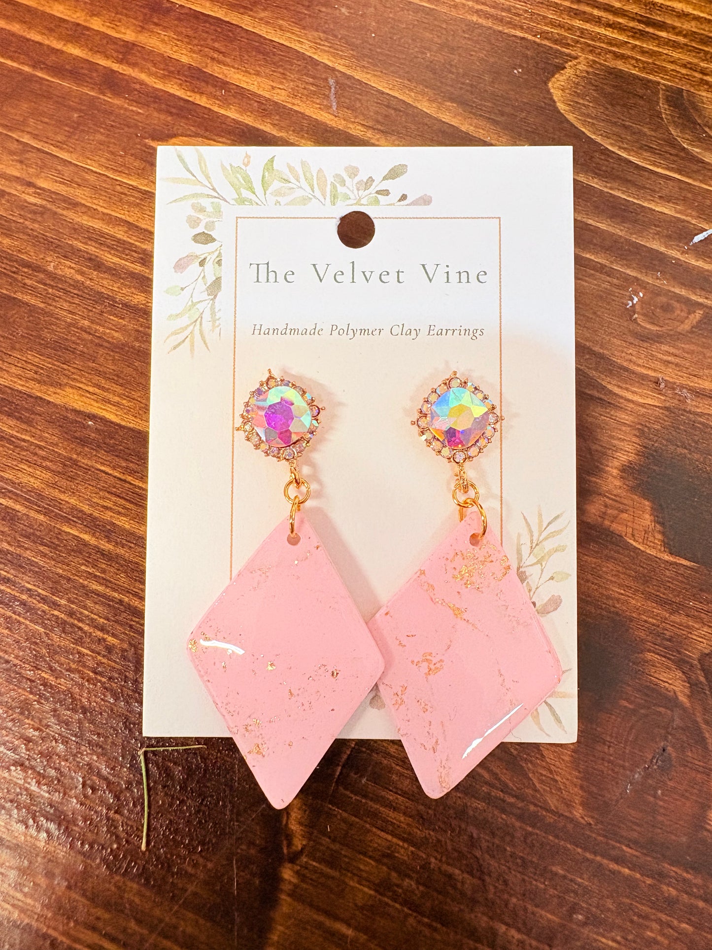 Cotton Candy Sparkle Earrings