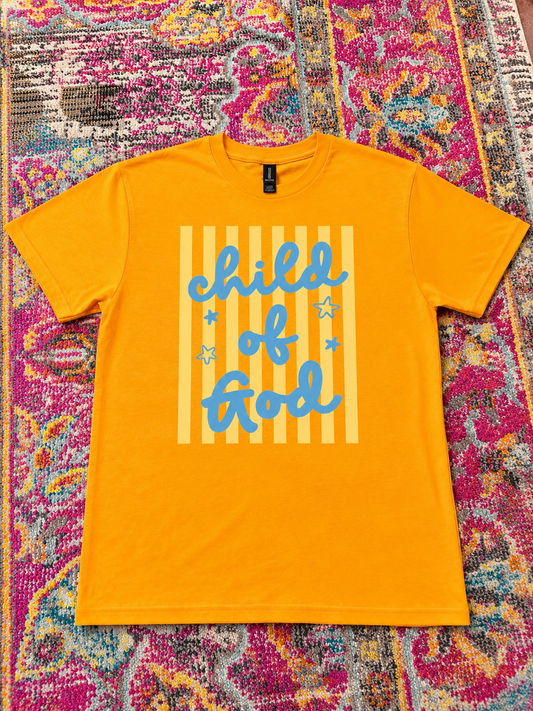 Orange Child of God Tee