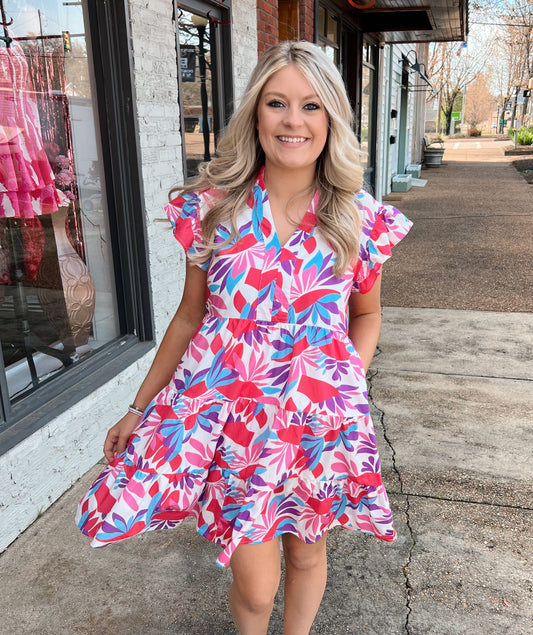 Lavender J Cotton Candy Dress