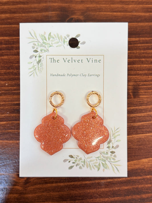 Rose Sparkle Earrings