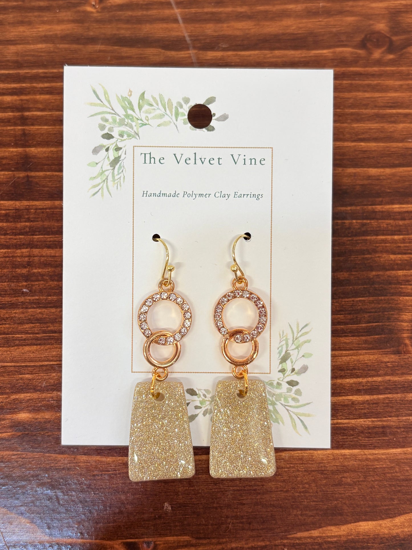 Golden Gala Earrings