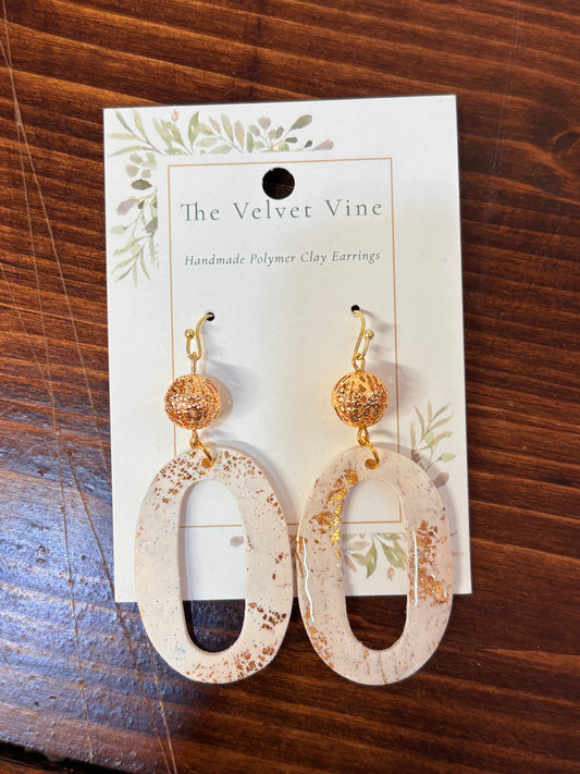 Golden Shimmer Earring