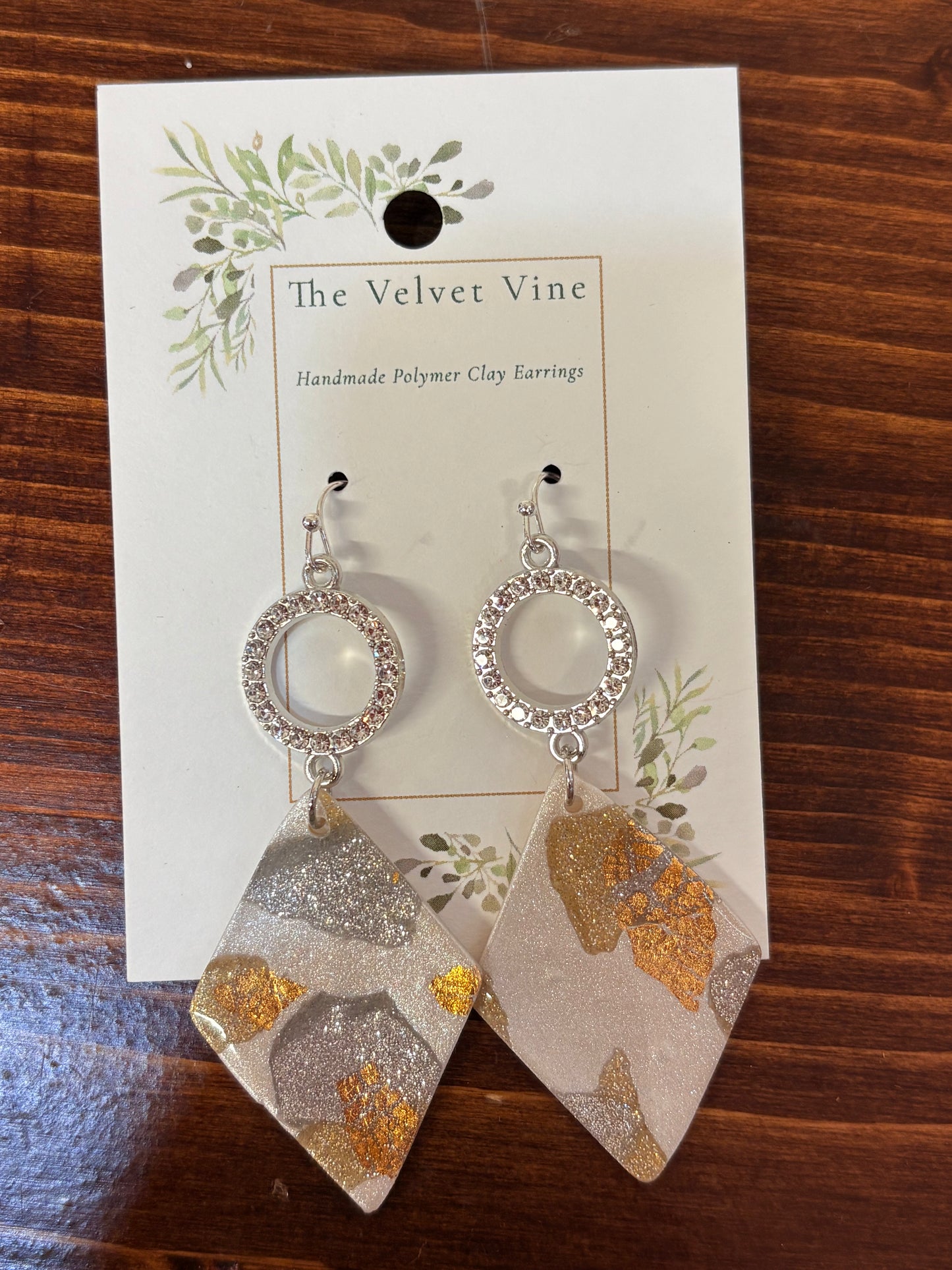 Silver Starlight Earrings