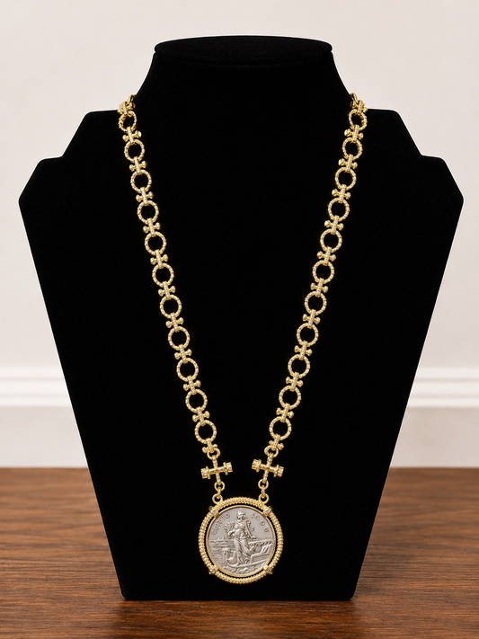 Vintage Coin necklace