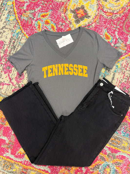 Gray Tennessee V-Neck Tee