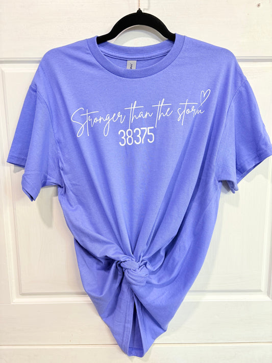 Violet Stronger Than The Storm Tee