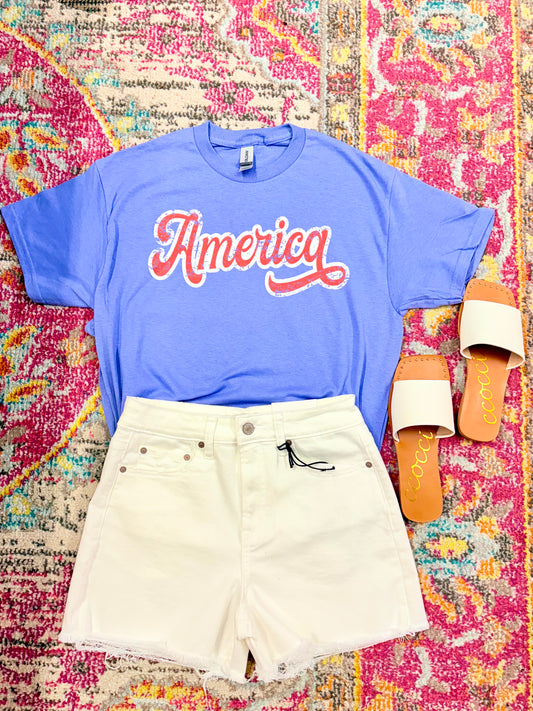 Blue America Tee