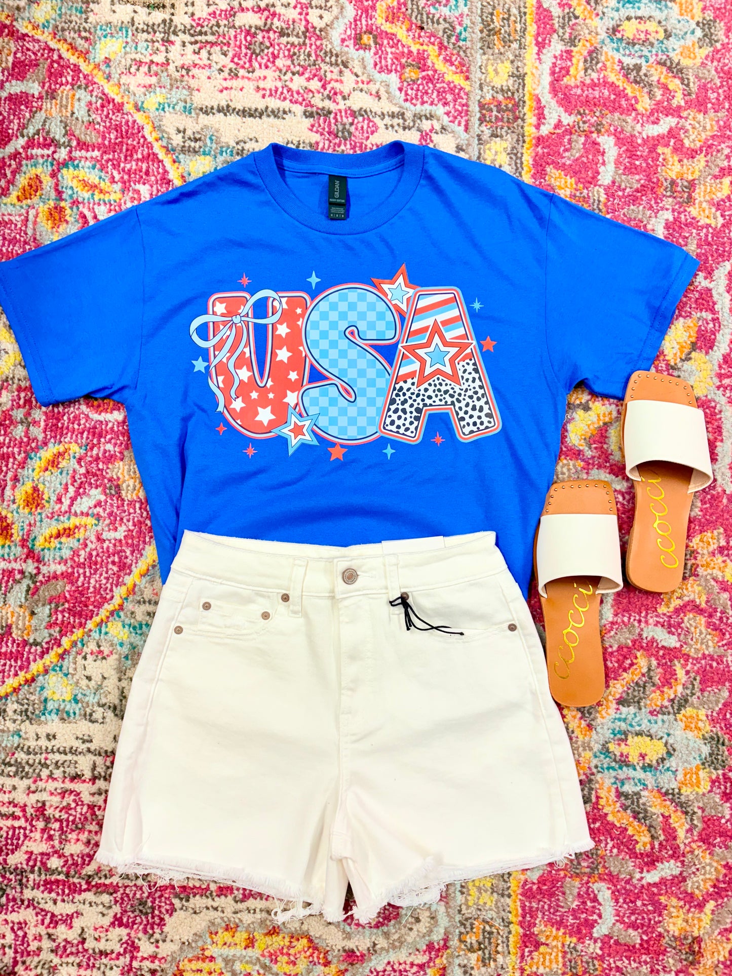 Bows and Stars U.S.A. Tee