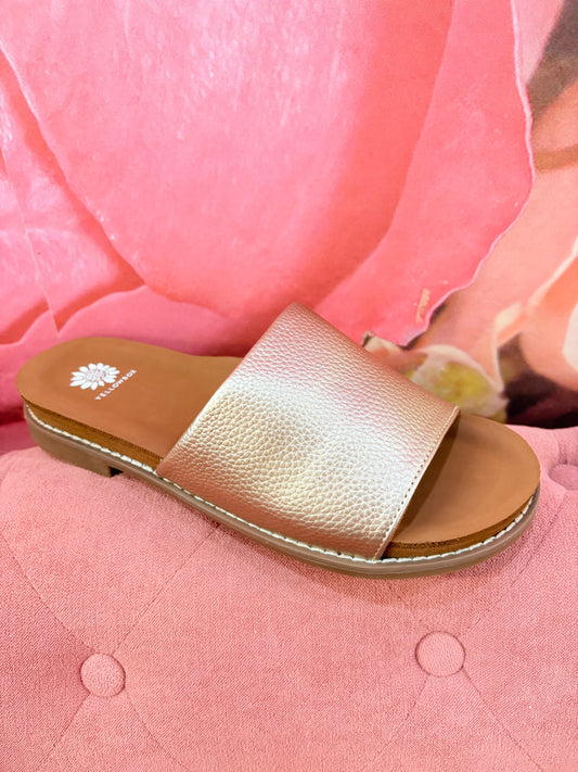 Yellowbox Gold Sandals