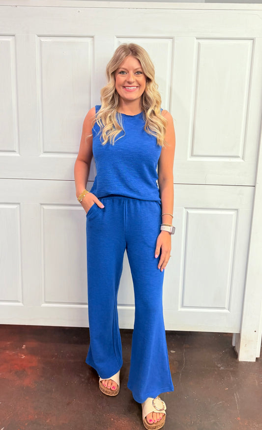 Classic Blue Two Piece Set
