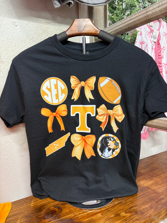 Tennessee Vols Bow Tee