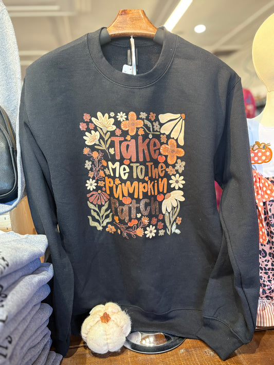 Black Fall Sweatshirt