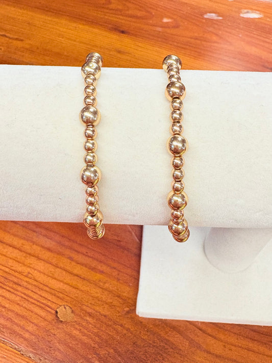 Kora Gold Beaded Bracelet