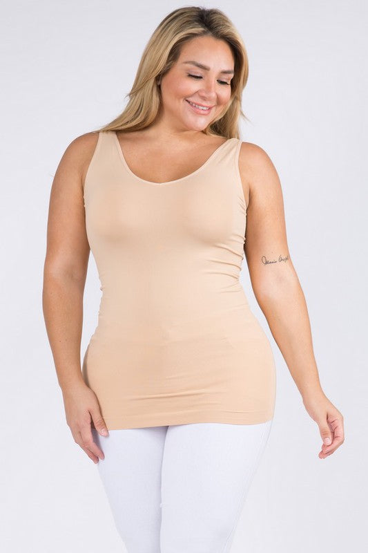 Plus Size Reversible Tank