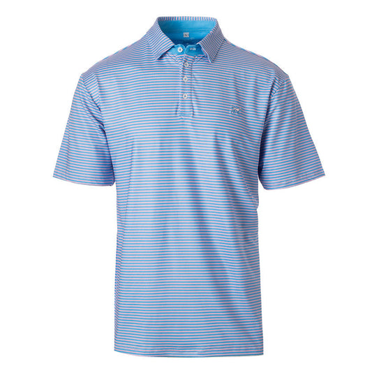 Signature Performance Polo - Pink & Blue