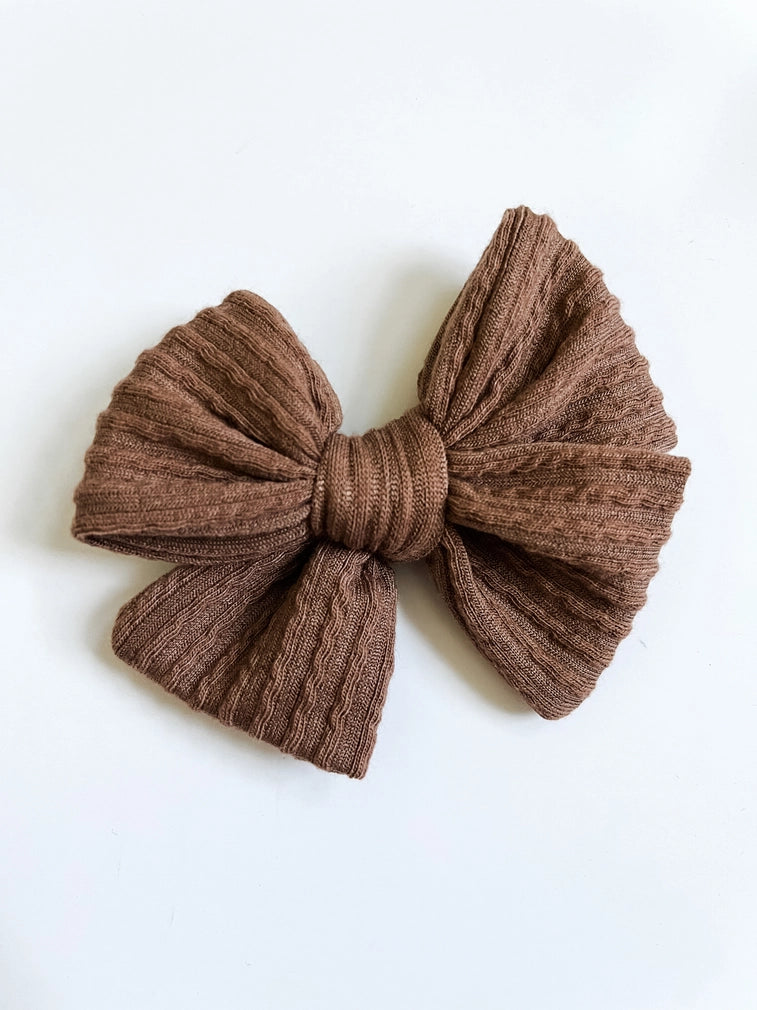 Willow Baby Headband Chocolate