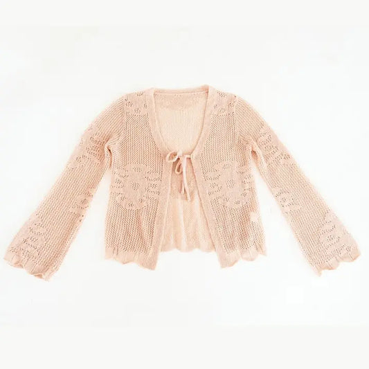 Crochet Bell Sleeve Cardigan