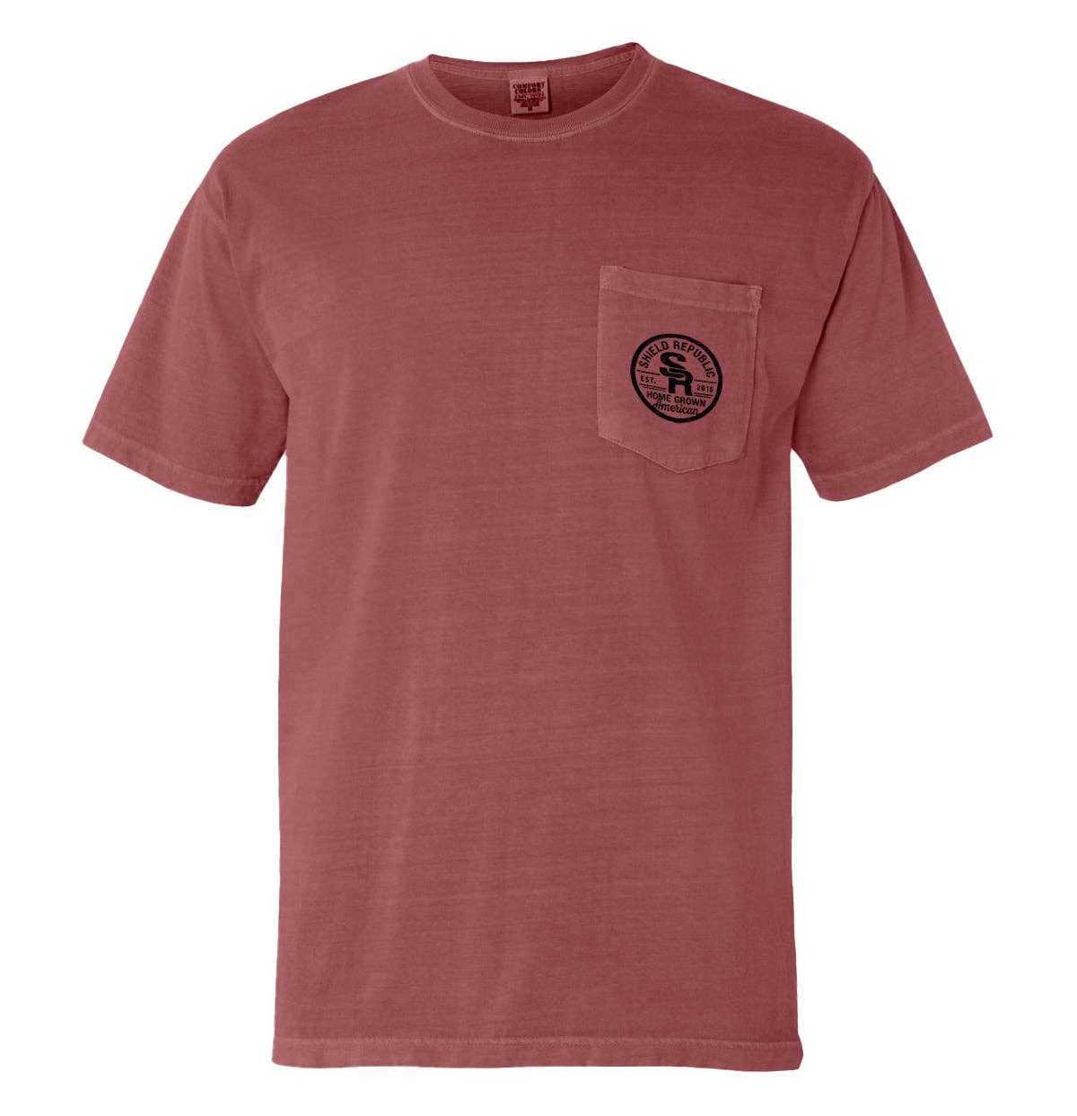 The Land of The Free Chocolate Lab Tee