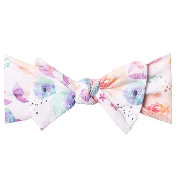Knit Headband Bow - Bloom