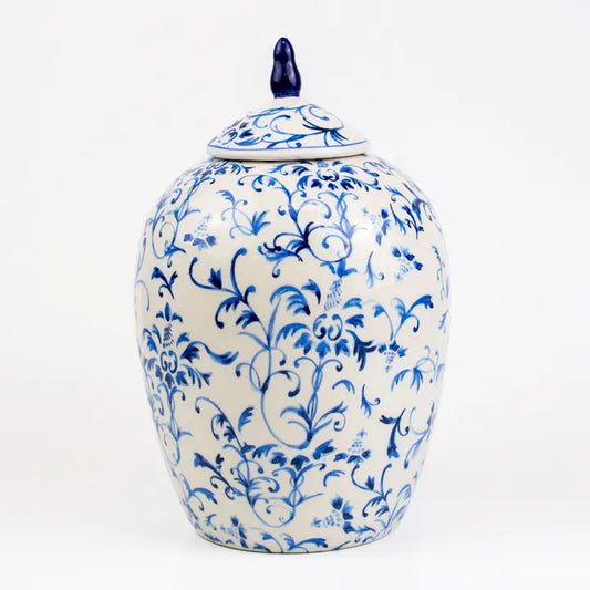 Imperial Palace Ginger Jar Blue/White