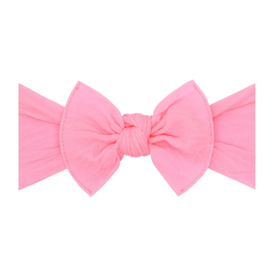 Neon Hot Pink Bowknot Headband
