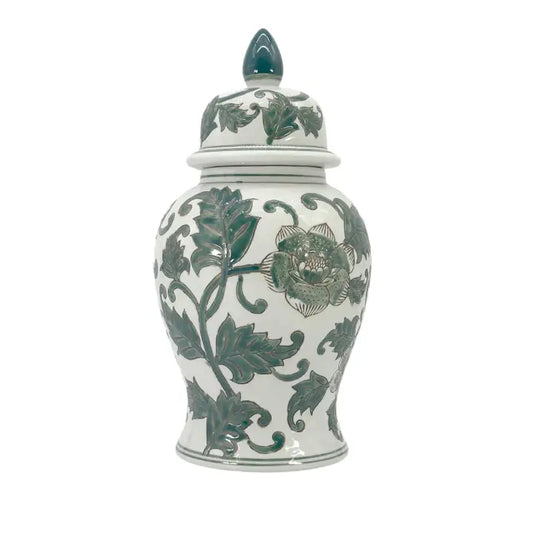 Classic Urn Shape Chinoiserie Ginger Jar