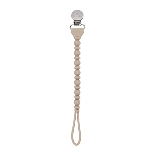 Toast Silicone One-Piece Pacifier Clip