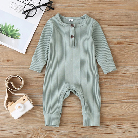Green Cotton Jumpsuit