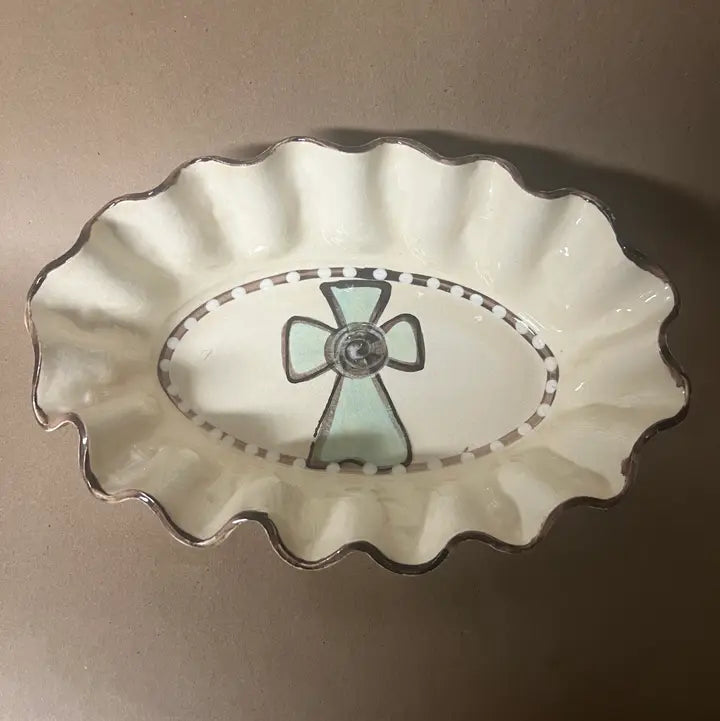 Oval Bowl (Cross)