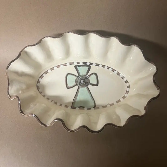 Oval Bowl (Cross)