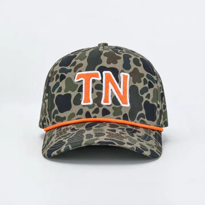 Tennessee Hat- Traditional Camo