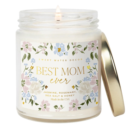 Best Mom  Ever Candle