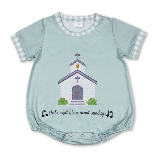 Short Sleeve Cross Chruch Bubble