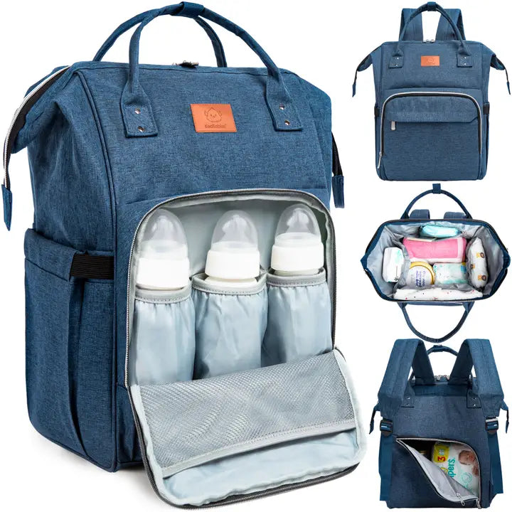 Navy Baby Diaper Bag