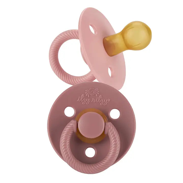 Itzy Soother Natural Rubber Paci Set