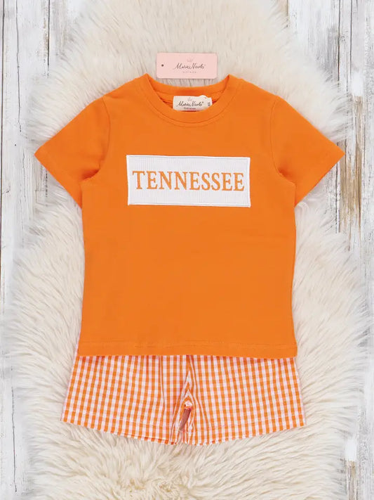 Tennessee Smocked Gingham Outfit