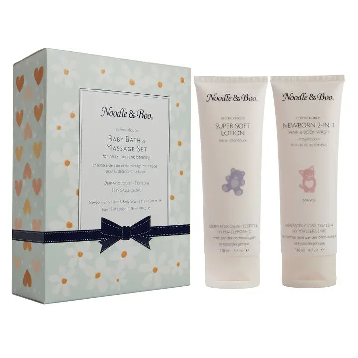 Baby Bath & Massage Set