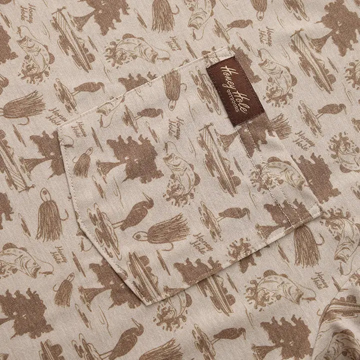 Ls Performance Hoodie- Bayou Bait